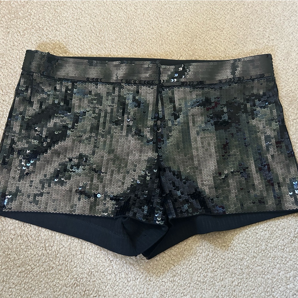 Express sequin shorts